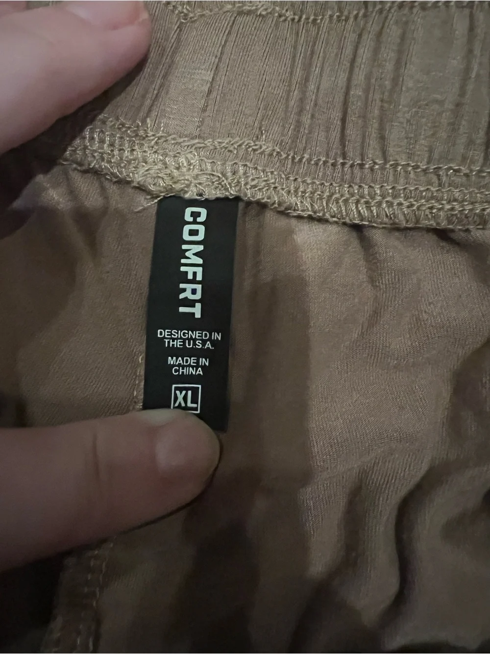 Comfrt Cloud Lounge Shorts (Mocha)- Size XL